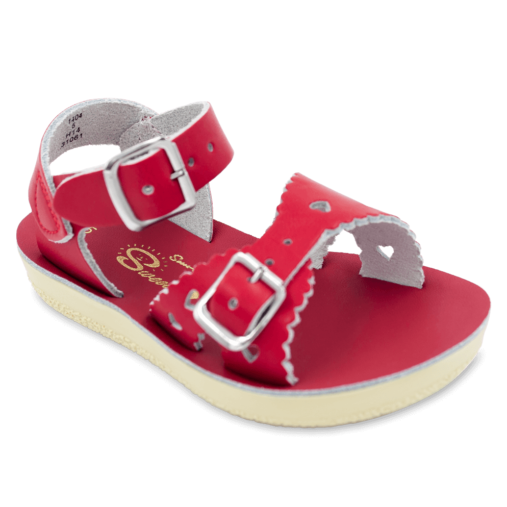 Sun-San Sweetheart Sandal | Red