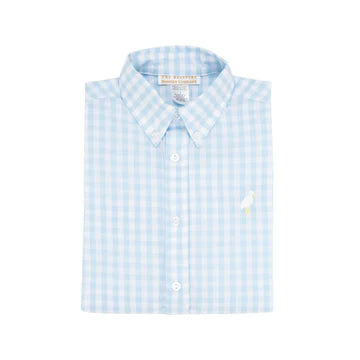 Dean’s List Dress Shirt - Buckhead Blue Gingham