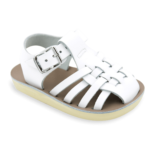 Sun-San Sailor Sandal | White