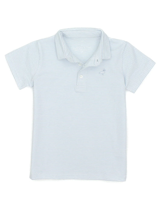 Jackson Polo - Powder Blue Stripe