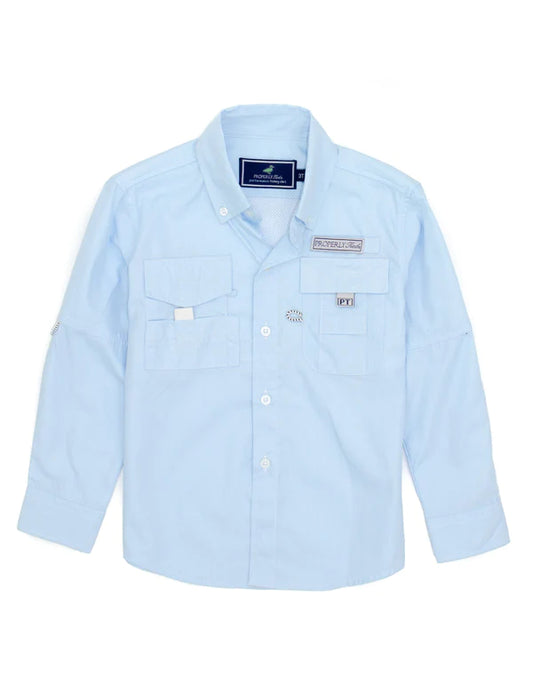 Performance  Fishing Shirt | Aqua