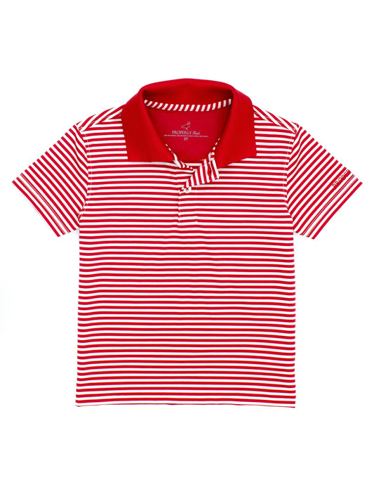 Dallas Polo | Red Stripe