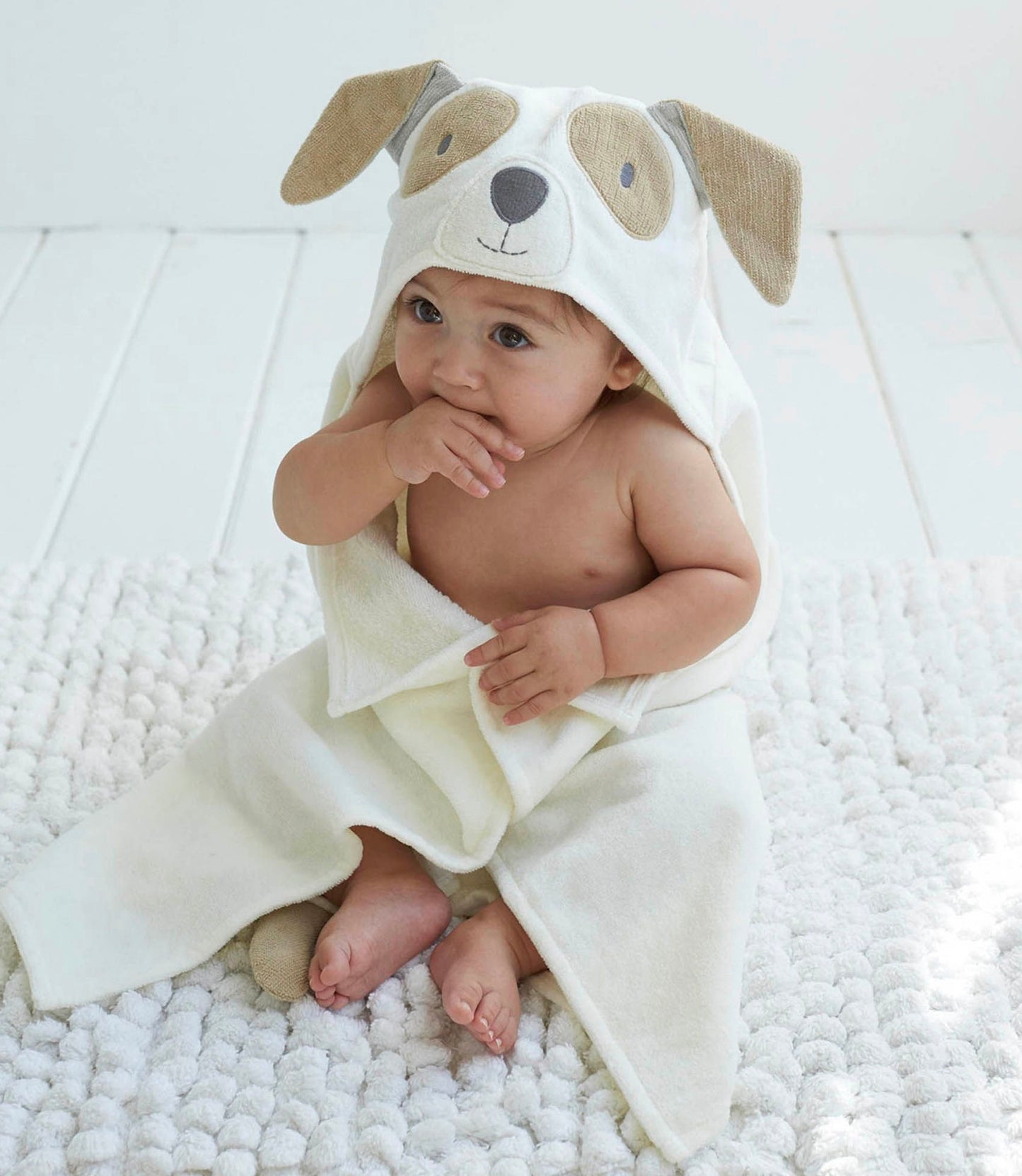 Hooded Bath Wrap | Puppy