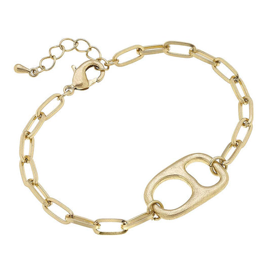 Tabitha Soda Tab-Inspired Chain Link Bracelet