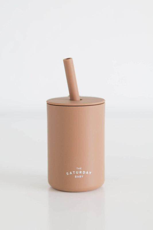 The Saturday Baby Silicone Straw Cup - Coco