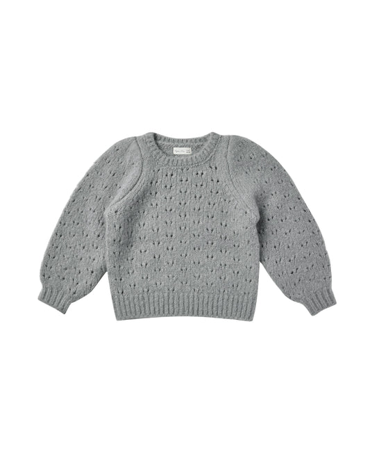 Balloon Sweater - Dusty Blue