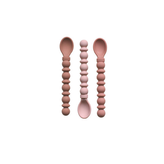 Silicone Teethy Utensil |Pink Lemonade