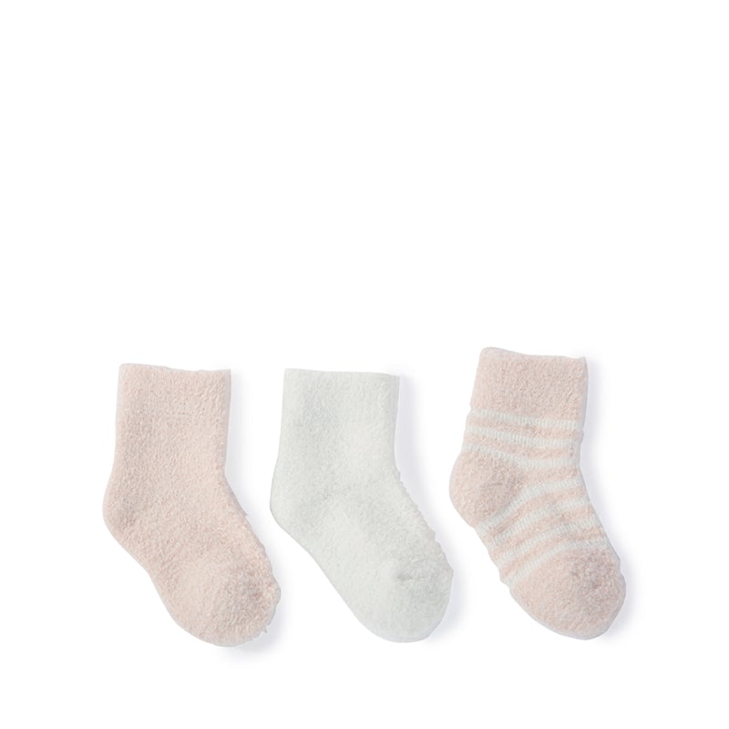 CozyChic Lite Infant Sock Set 3-Pack | Pink Pearl