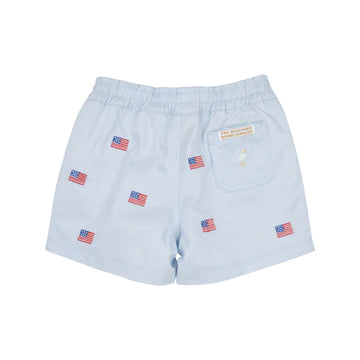 Critter Sheffield Shorts | Buckhead Blue Flags