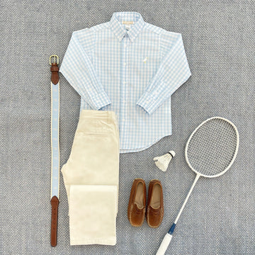 Dean’s List Dress Shirt - Buckhead Blue Gingham