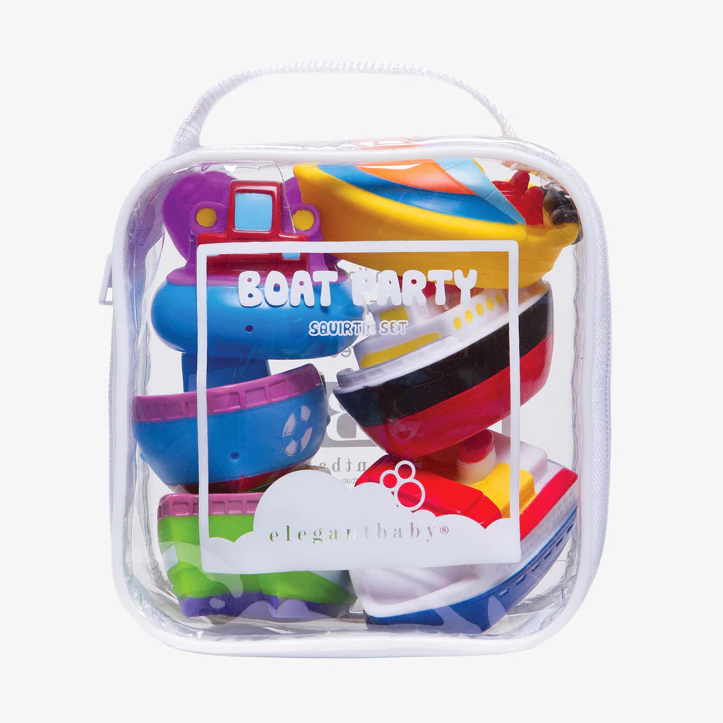 Boat Party Squirties - Baby Bath Toys