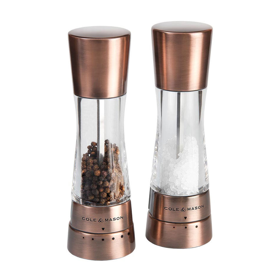 Derwent Salt & Pepper Gift Set | Copper