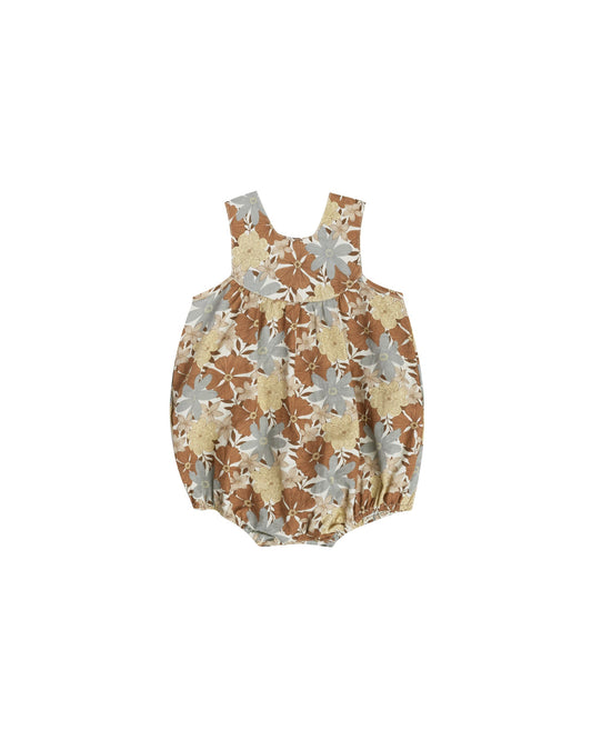 June Romper - Safari Floral