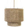 Woven Chandelier - Natural (24")