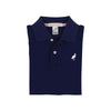 Prim & Proper Polo | Nantucket Navy/Worth Ave. White