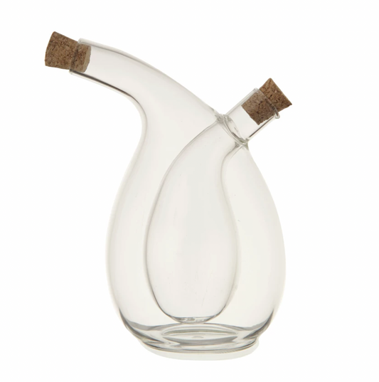 Oil & Vinegar Cruet w/ Cork Stoppers