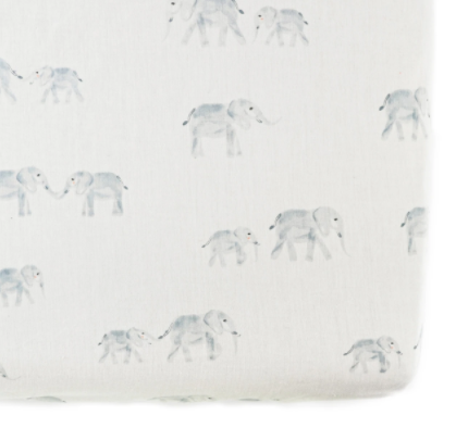 Crib Sheet - Follow Me Elephant