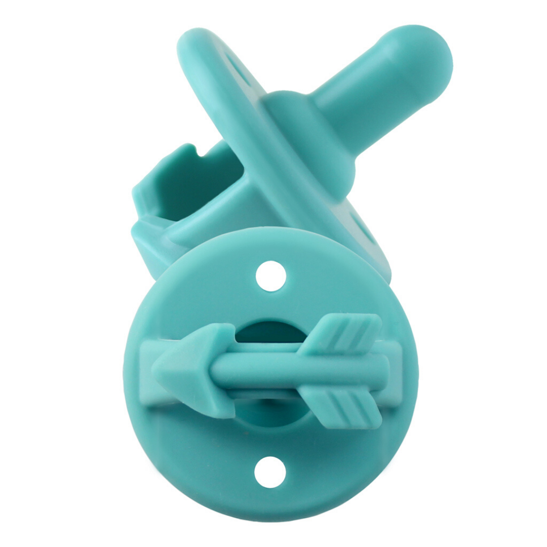 Sweetie Soother - Symmetrical Pacifier Set - Surf Blue - Arrow