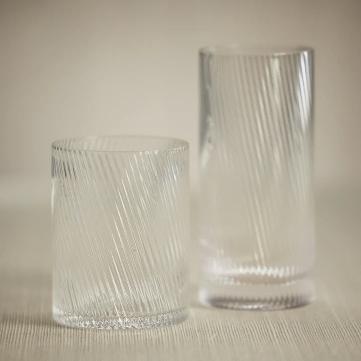 Rippled Glassware - Highball Glass