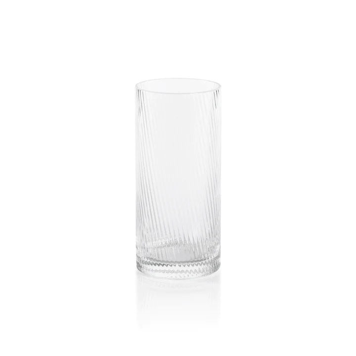 Rippled Glassware - Highball Glass