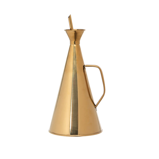 Stainless Steel Oil Cruet  | Gold