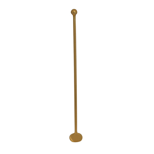 Stainless Steel Cocktail Stirrer | Antique Brass Finish