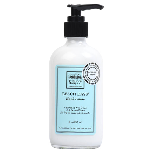 The Good Home Hand Lotion 8 oz | Beach Days