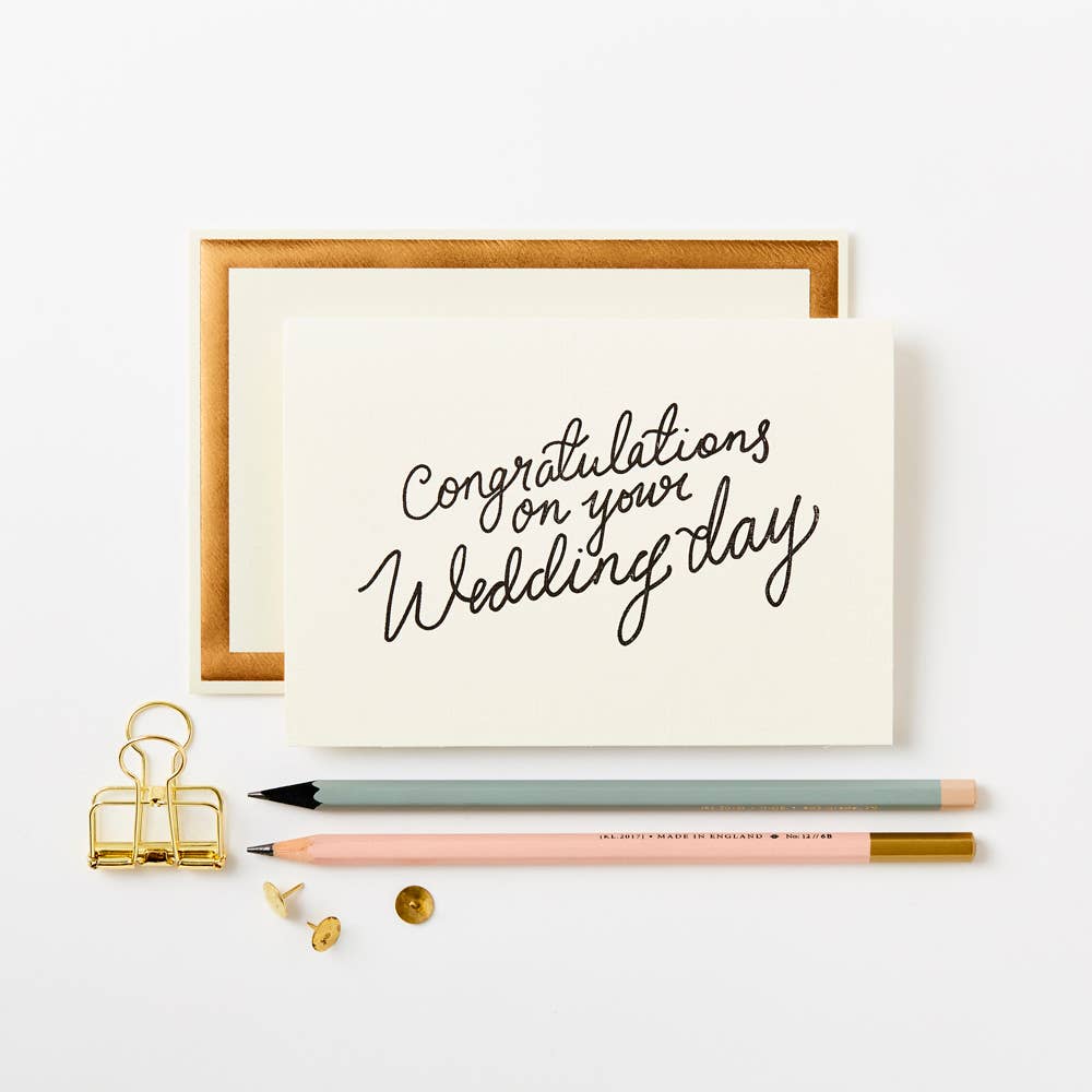 Congrats Wedding Day