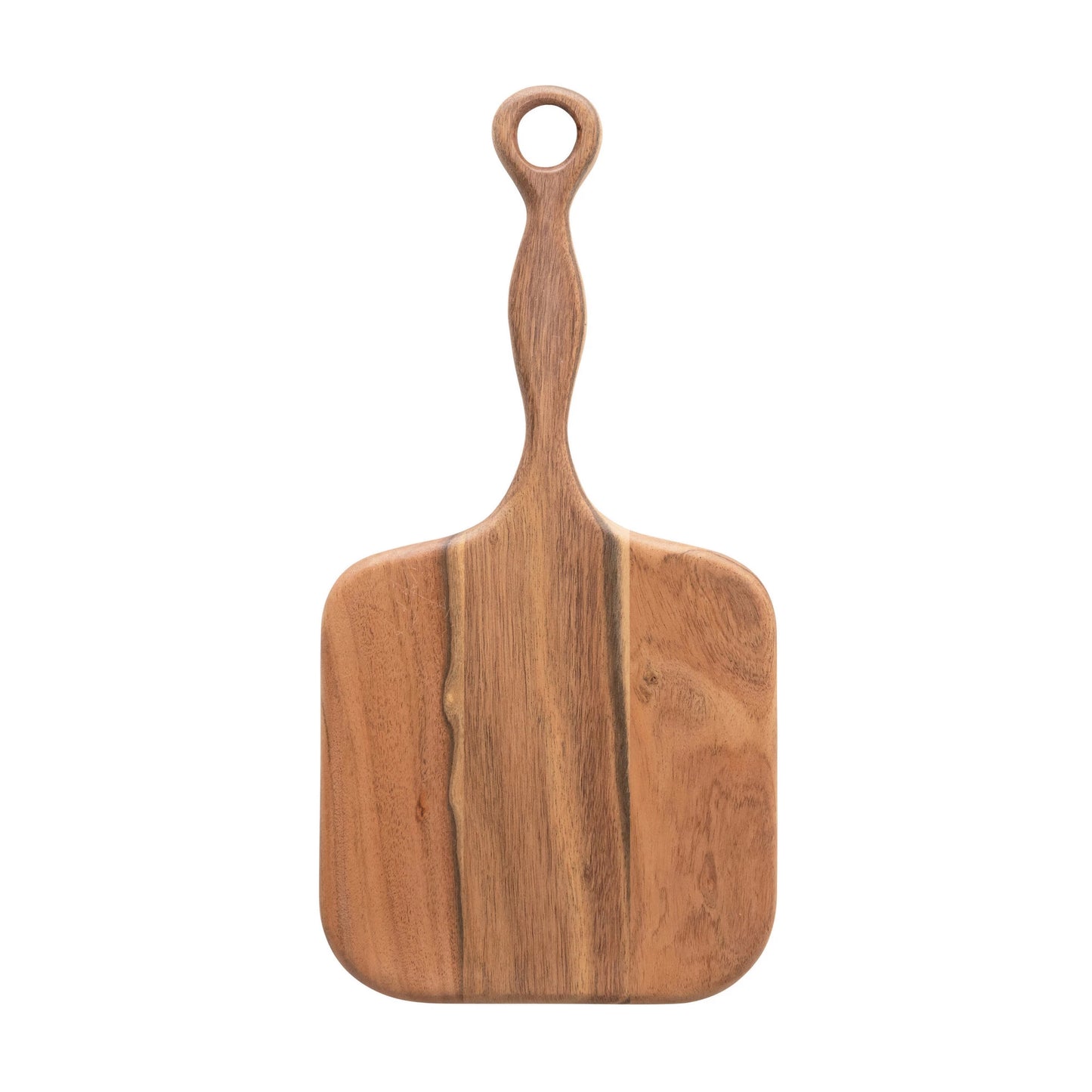 Acacia Wood Cheese/Cutting Board with Handle - 16"L