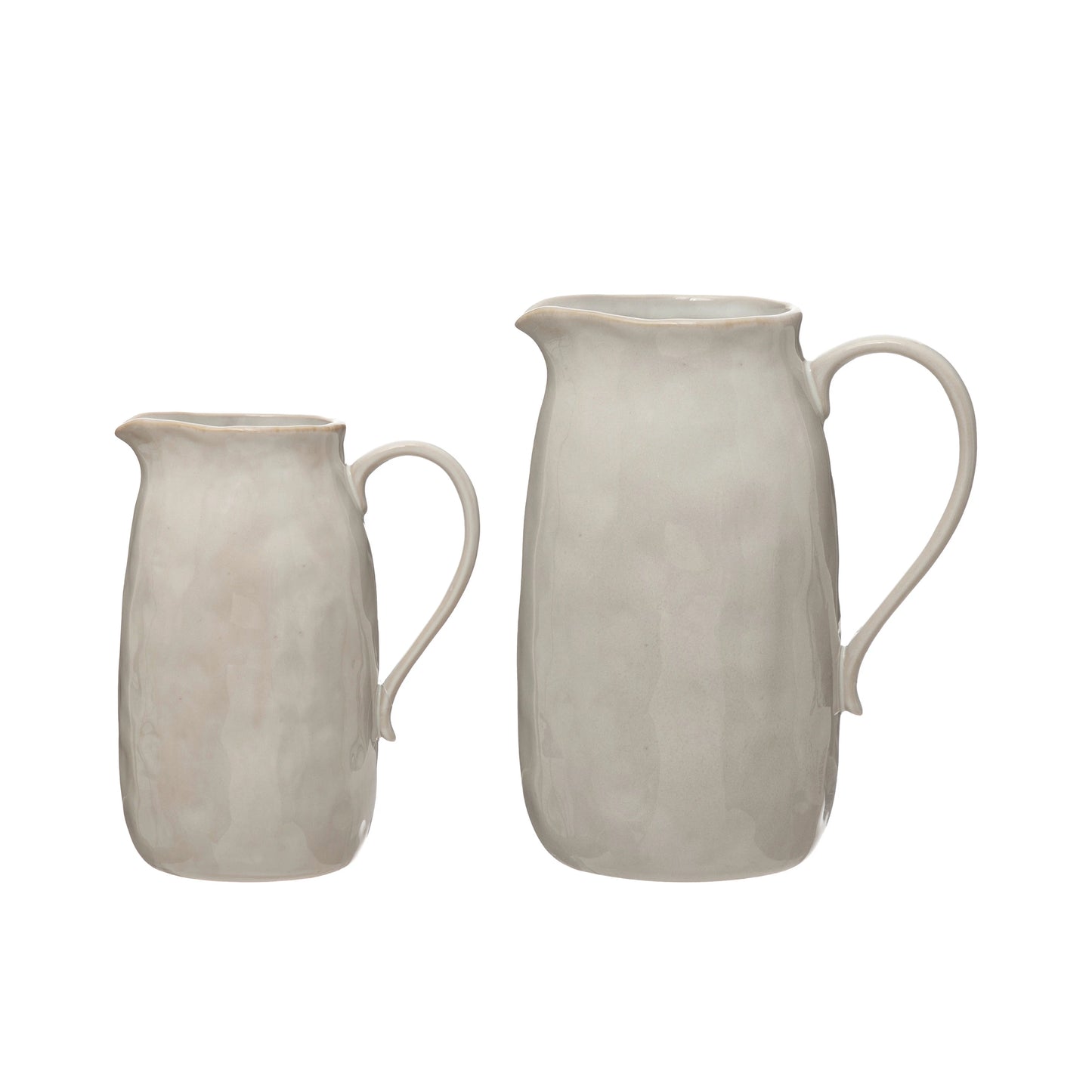 62 oz. Stoneware Pitcher, Reactive Glaze