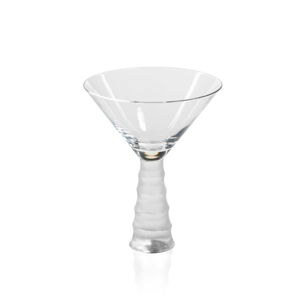 Sagano Bamboo Stem Martini Glass