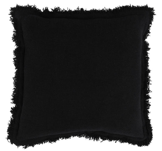 22" | Lauren Black Pillow