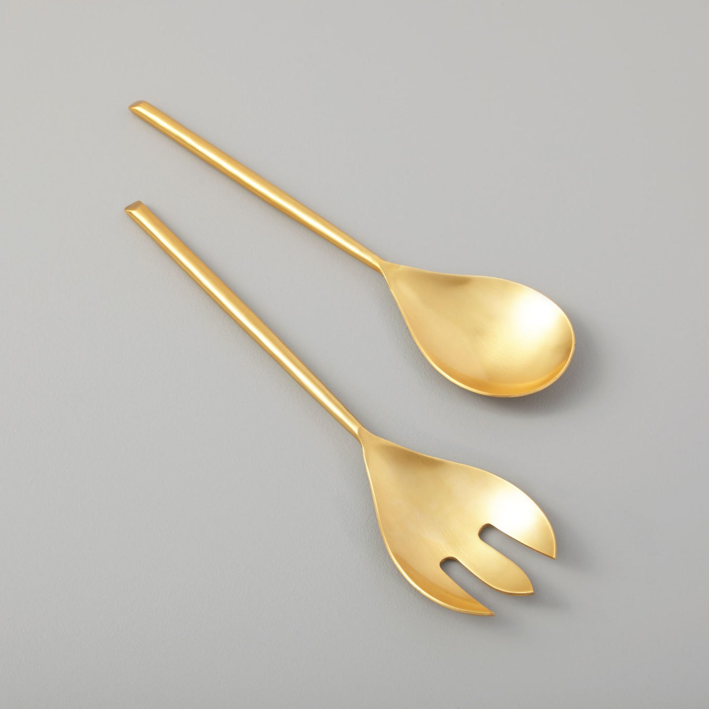 Matte Gold Serving Set