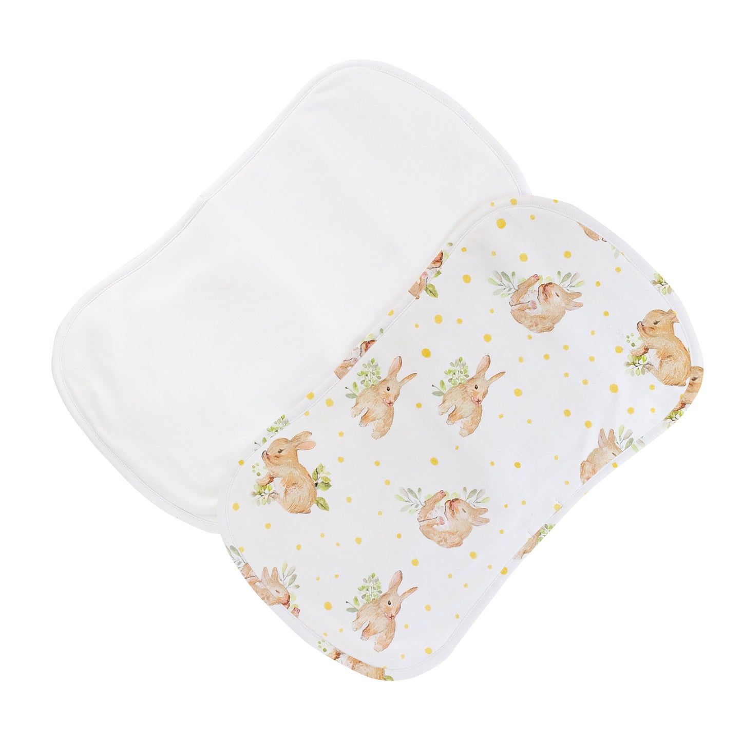 Adorable Bunnies Burp Cloth Set