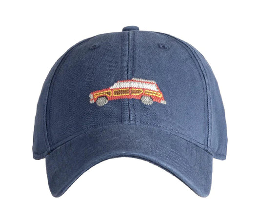 Kids Holiday Wagoneer on Navy Hat