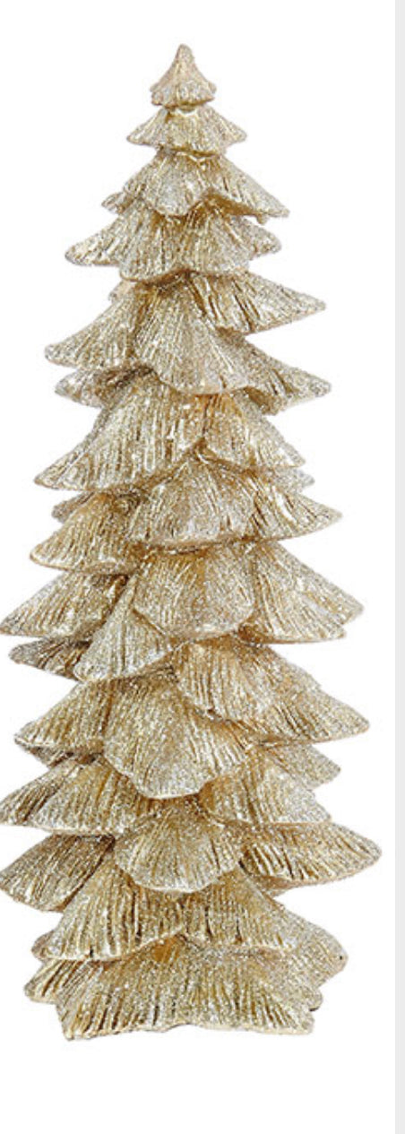 Gold Glitter Tree | L