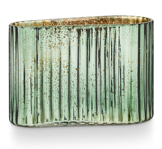 Balsam & Cedar Glitz Medium Glass Candle