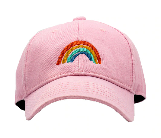 Kids Rainbow on Pink Hat