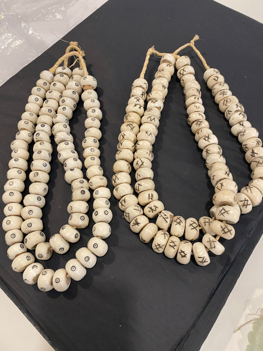 African Bone Beads