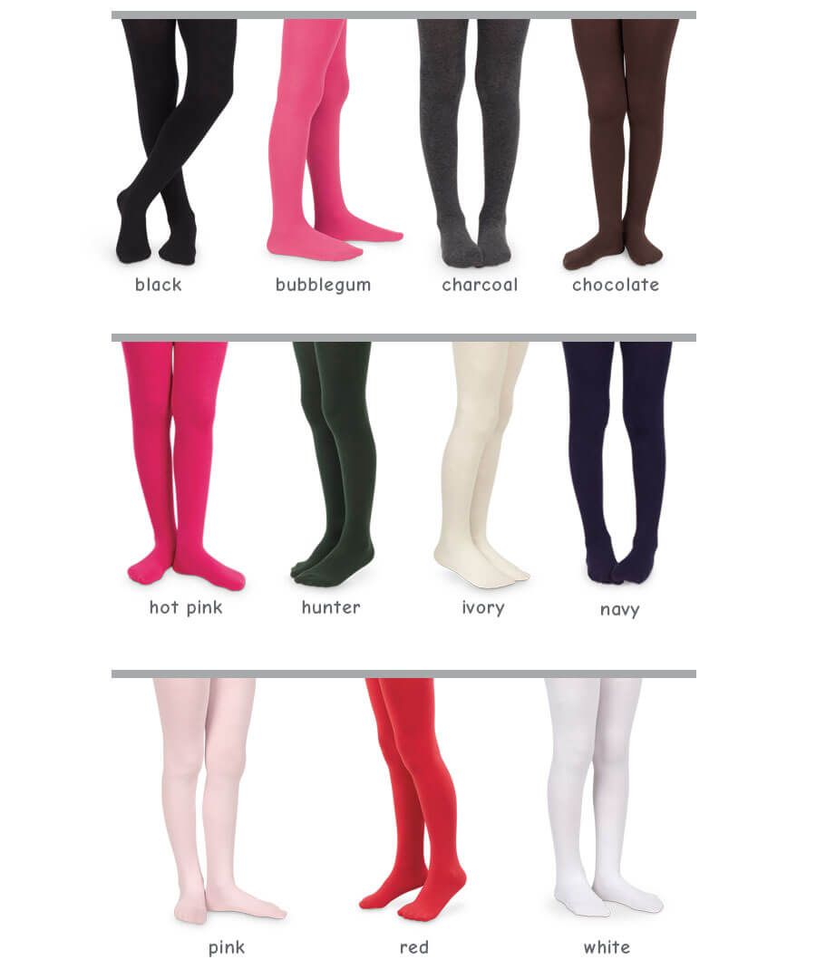 Smooth Toe Organic Cotton Tights | Ivory