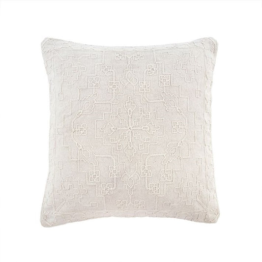 20x20 Esme Pillow - Ecru