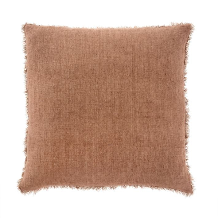 24x24 Lina Linen Pillow - Rooibos