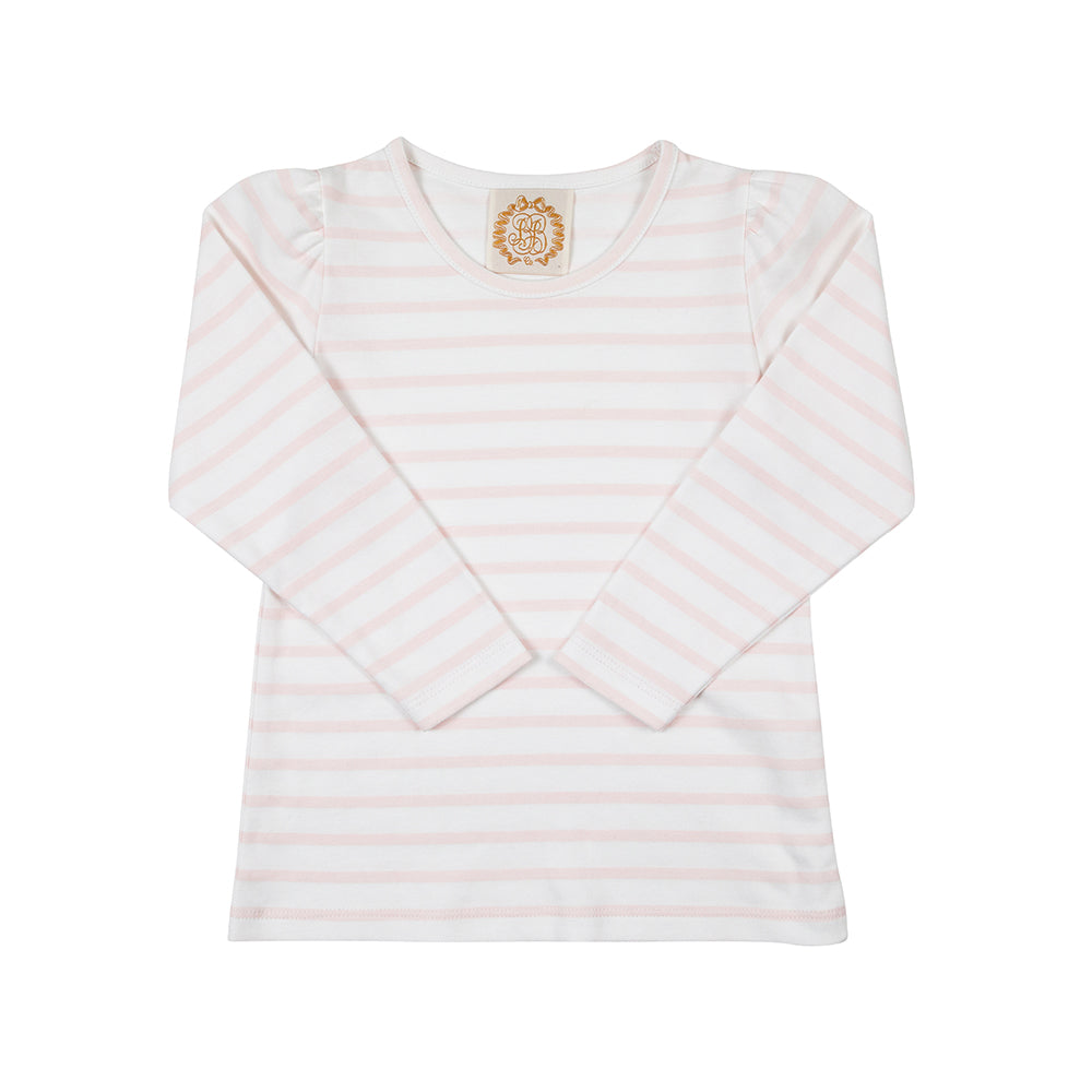 Long Sleeve Penny’s Play Shirt - Palm Beach Pink Stripe