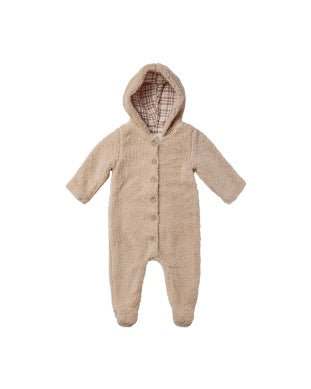 Shearling Bear Suit - Putty