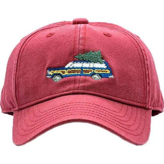 Kids Holiday Wagoneer on Weathered Red Hat