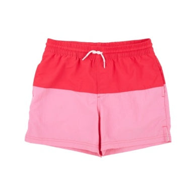 Country Club Colorblock Trunk |  Richmond Red/Hamptons Hot Pink/Worth Ave White